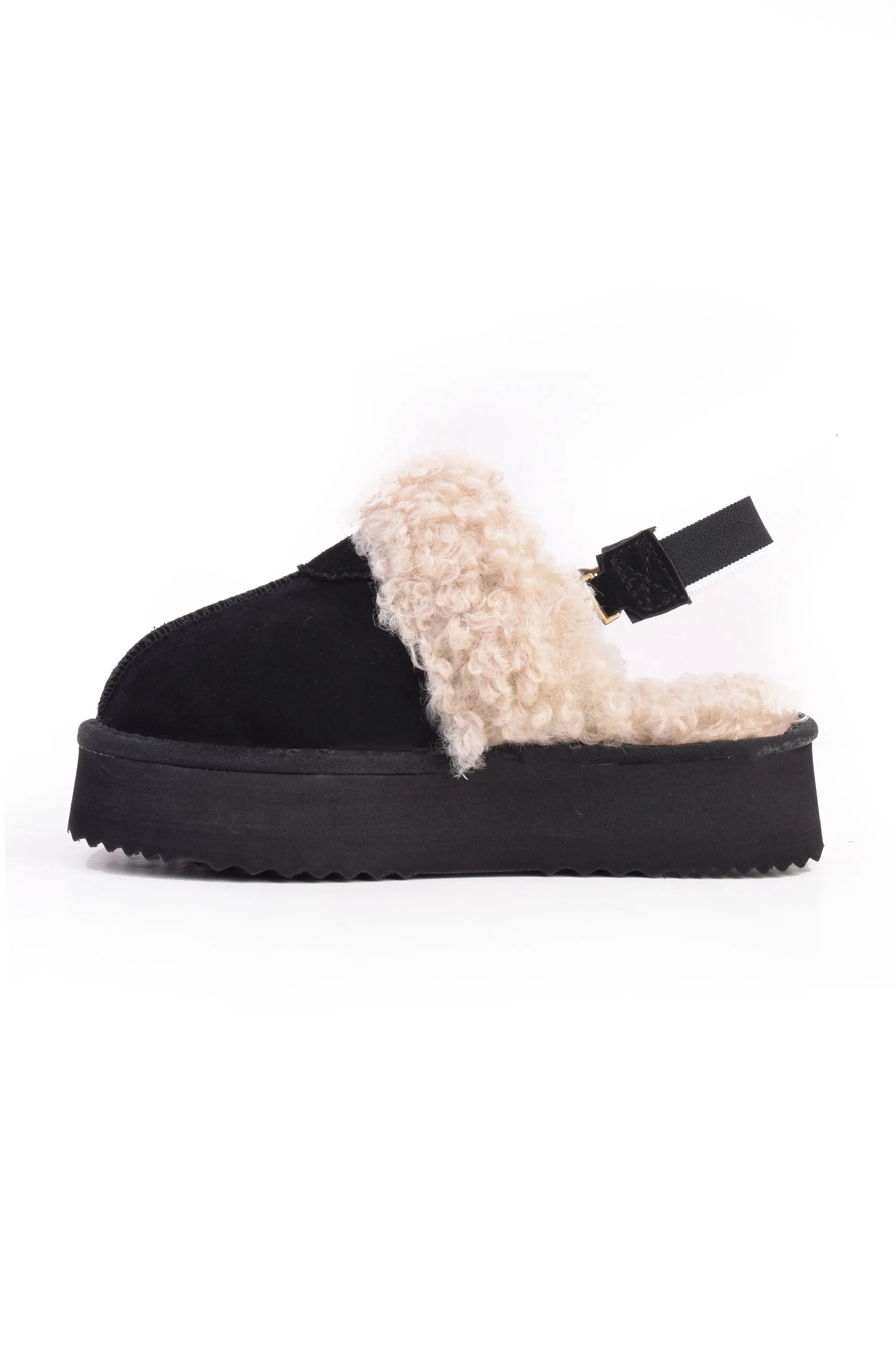 01-5140 Flat Ugg Mule