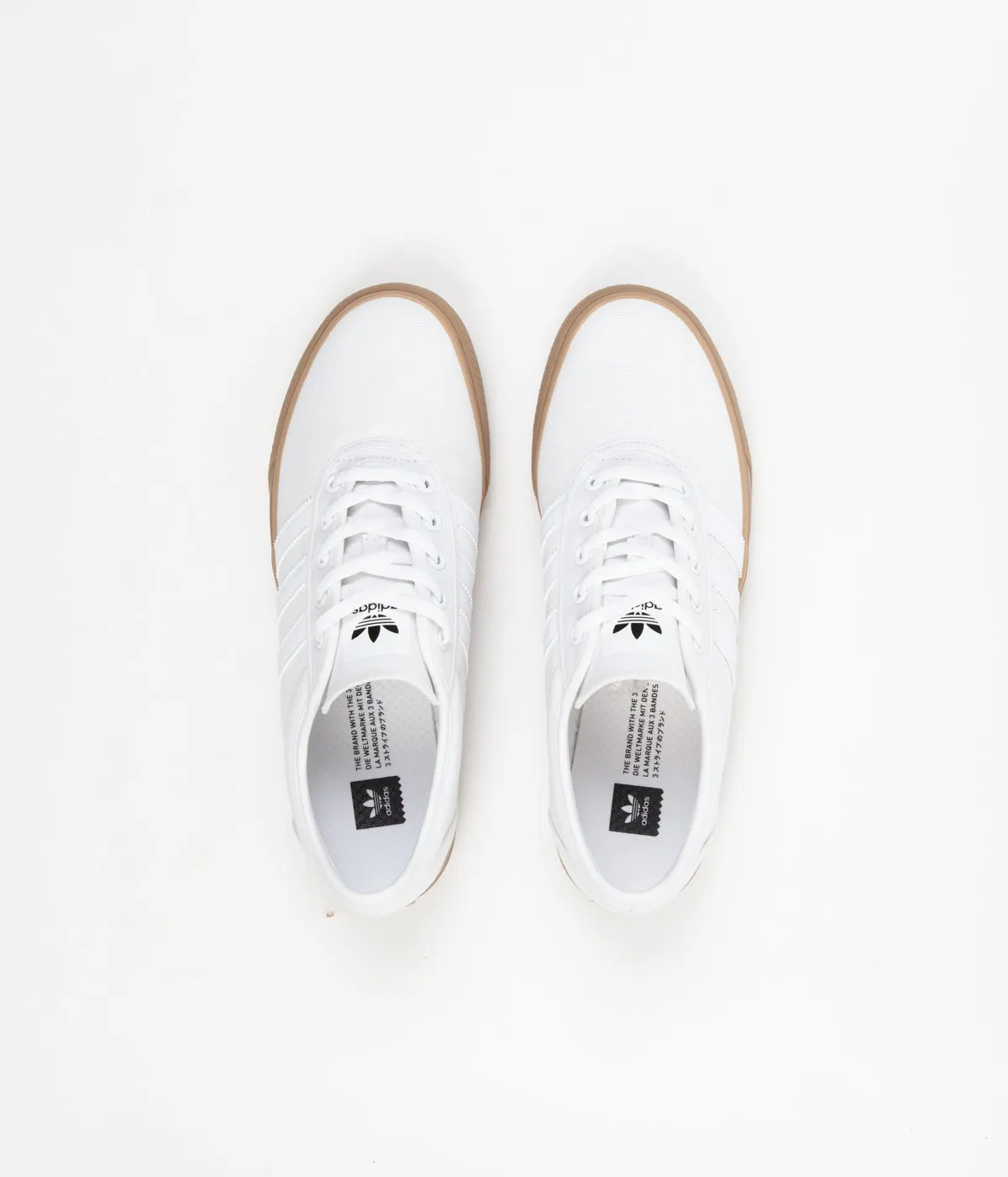 Adidas Adi Ease Shoes - White / Core Black / Gum