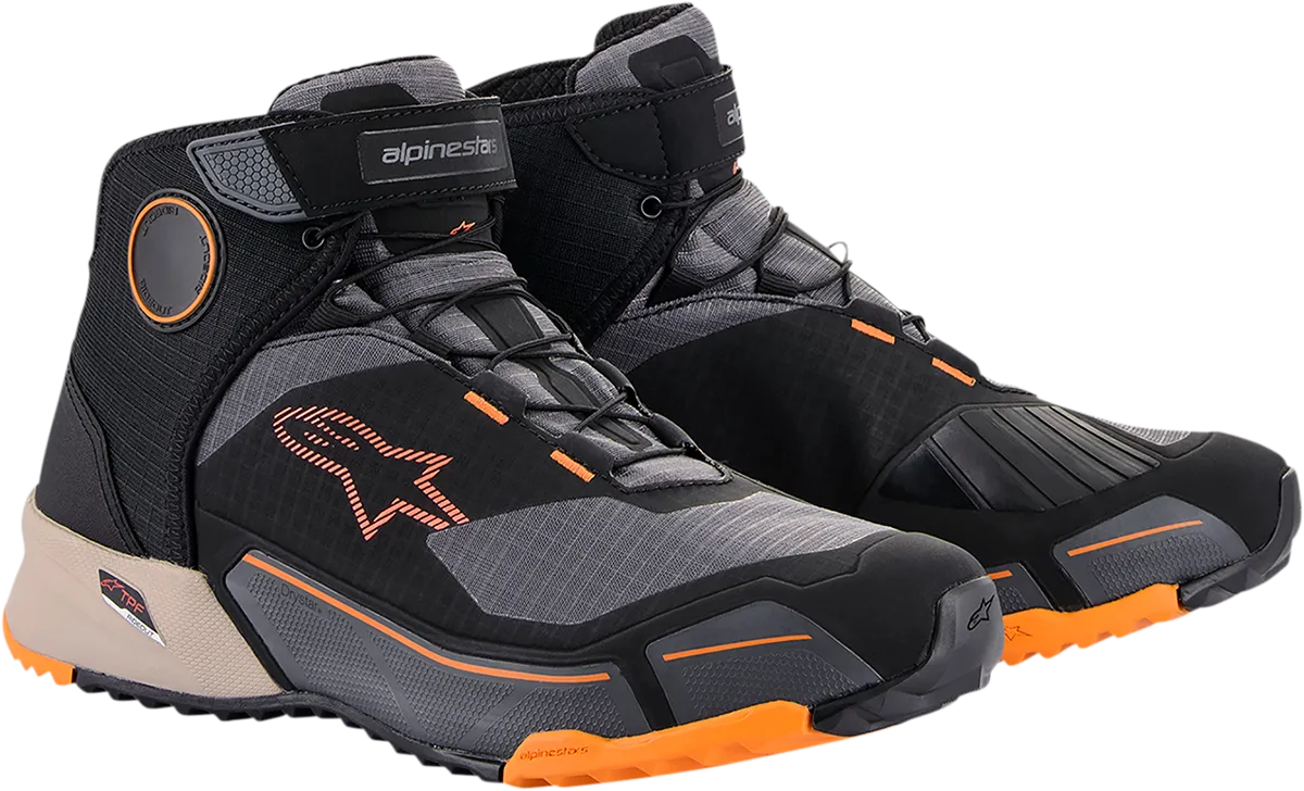 ALPINESTARS CR-X Drystar? Shoes - Black/Brown/Orange - US 10 26118201284-10