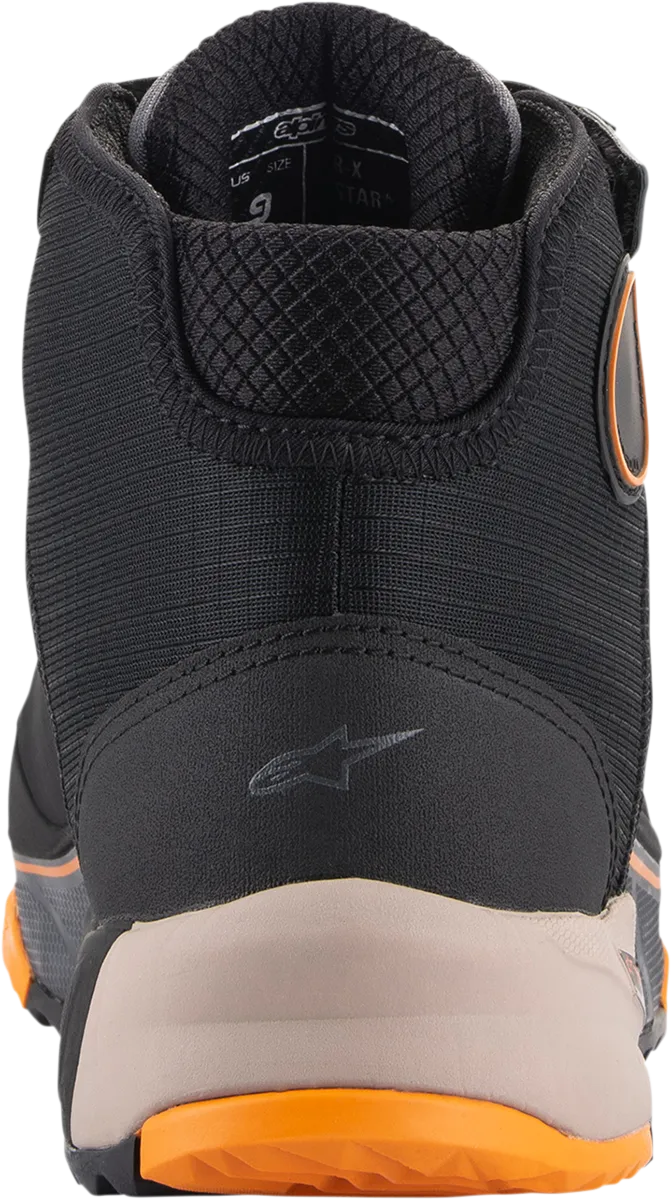 ALPINESTARS CR-X Drystar? Shoes - Black/Brown/Orange - US 10 26118201284-10