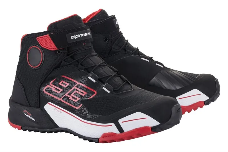 Alpinestars MM93 CR-X Drystar Riding Shoes Black / Red / White