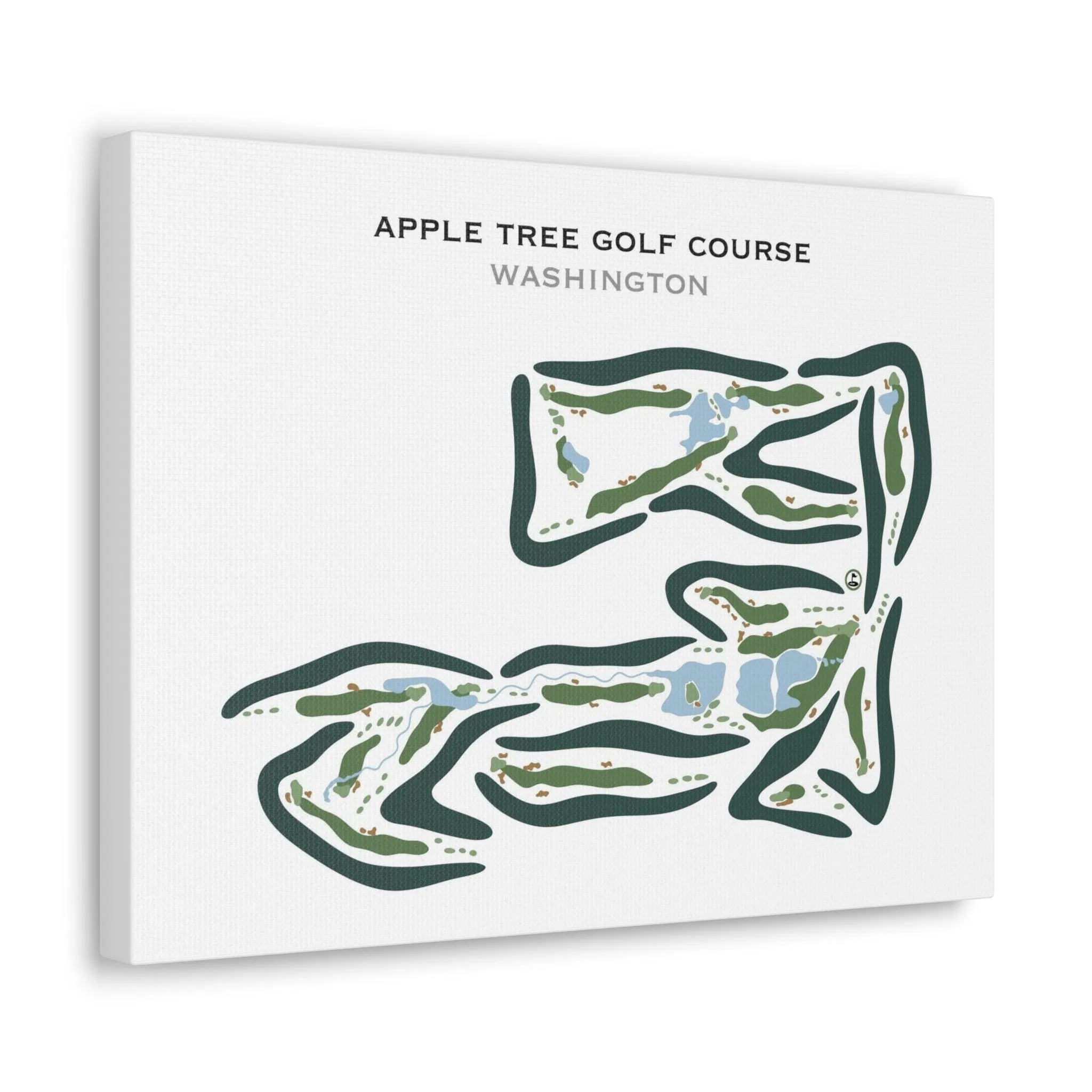 Apple Tree Golf Course, Washington - Printed Golf Courses