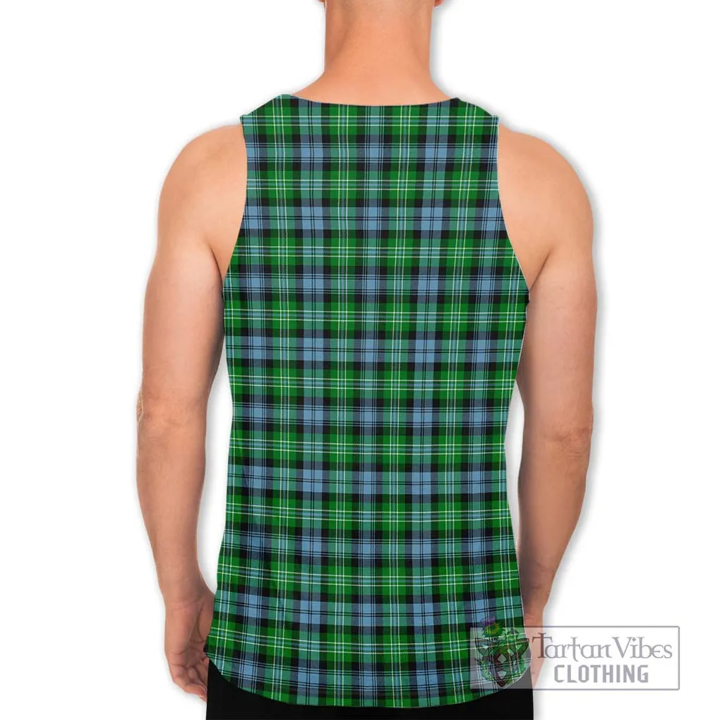 Arbuthnot Ancient Tartan Men's Tank Top with Family Crest DNA In Me Style