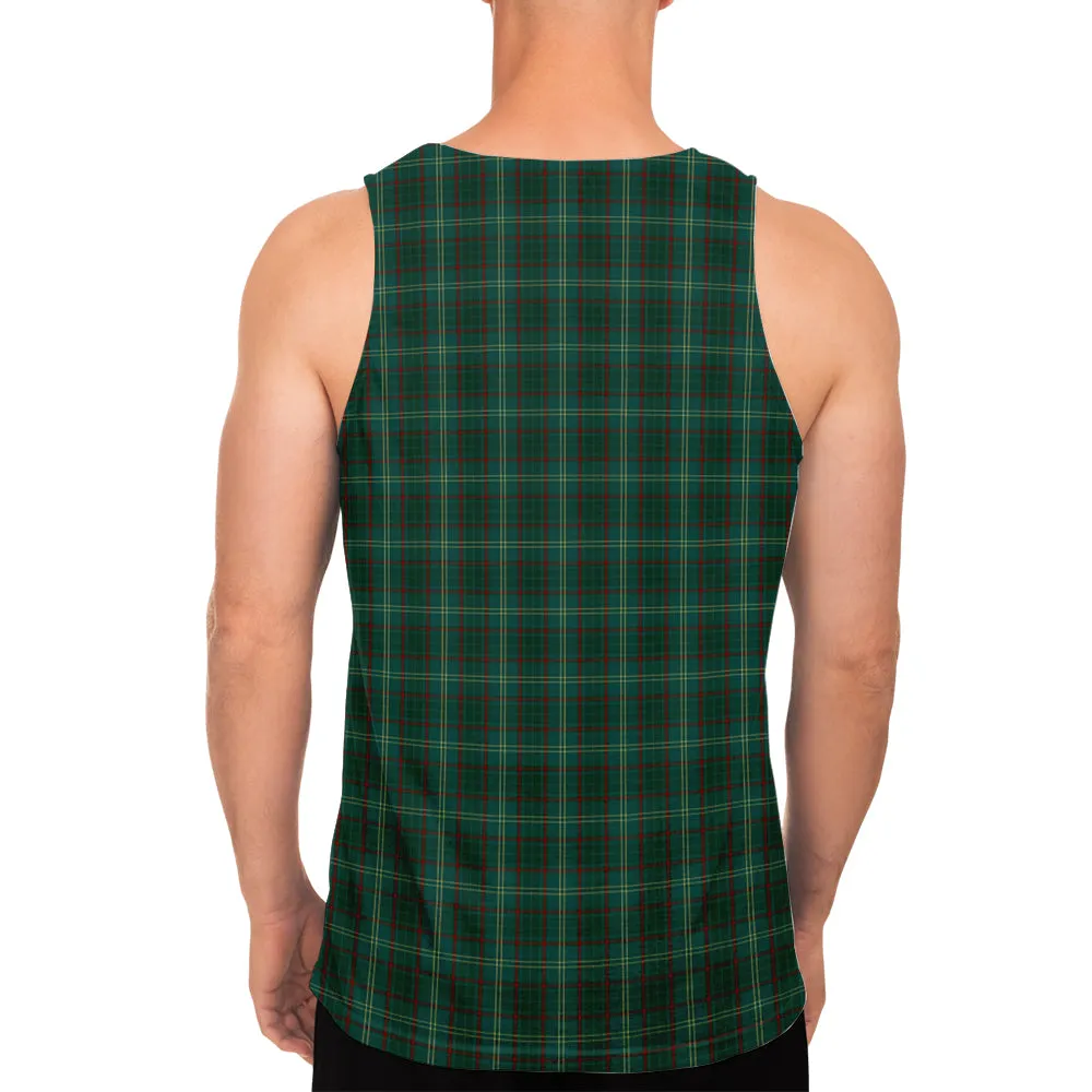 Armagh County Ireland Tartan Mens Tank Top