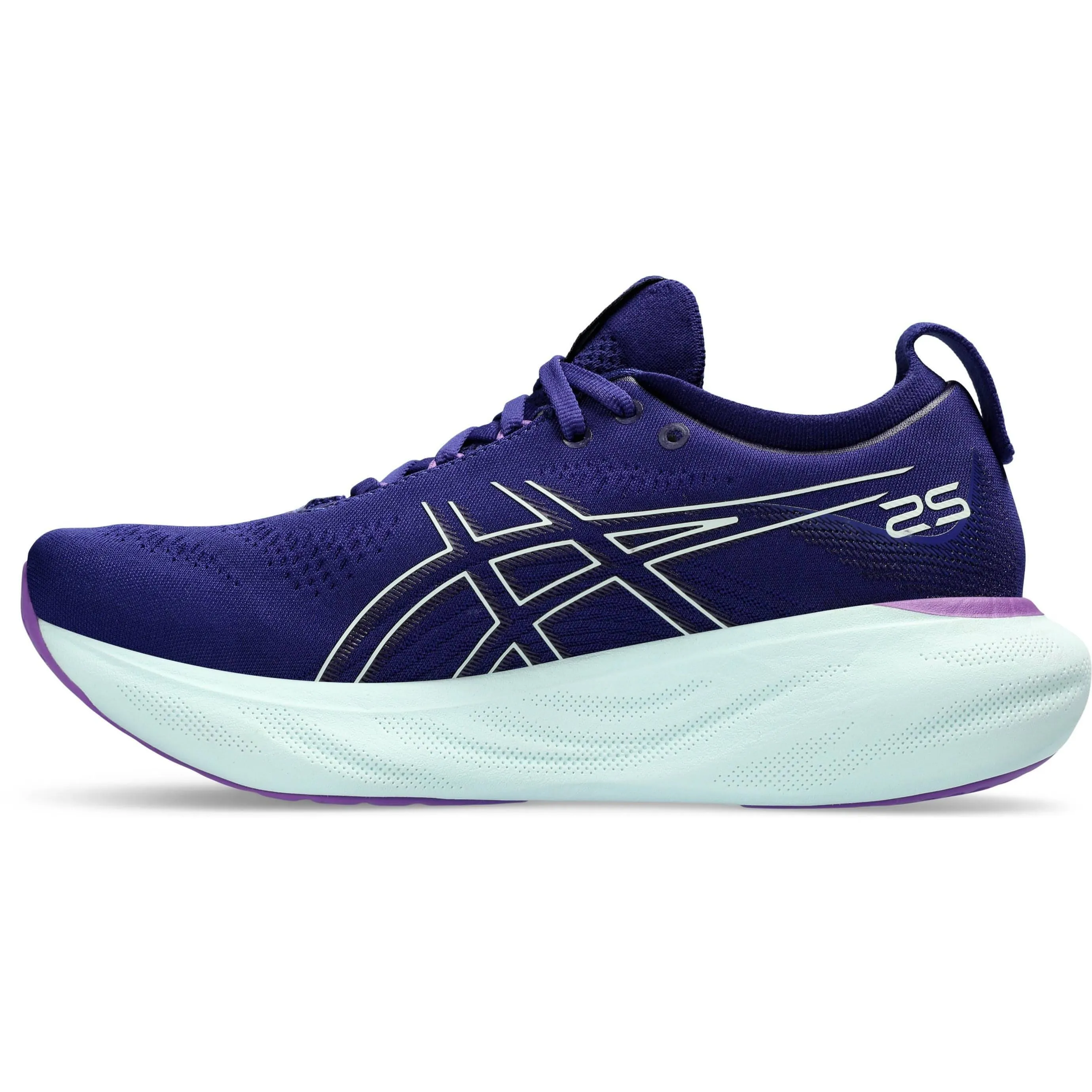 Asics Gel Nimbus 25 Womens Running Shoes - Blue