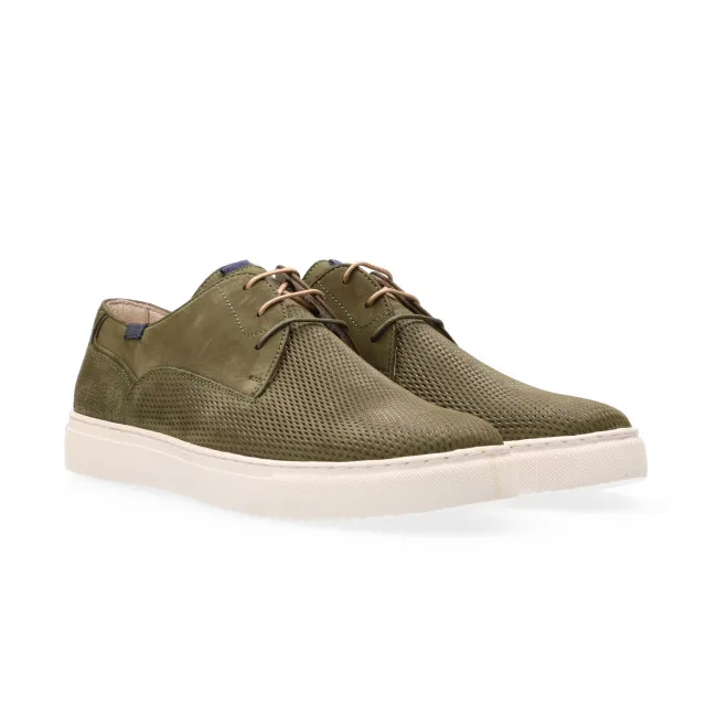 Australian Footwear Morris nubuck green 15.1559.01 eoo