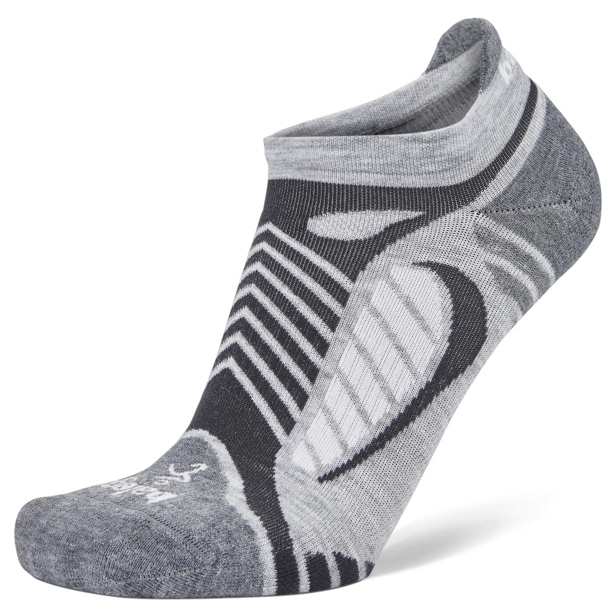 Balega Women's Ultralight No Show Sock - Grey/White