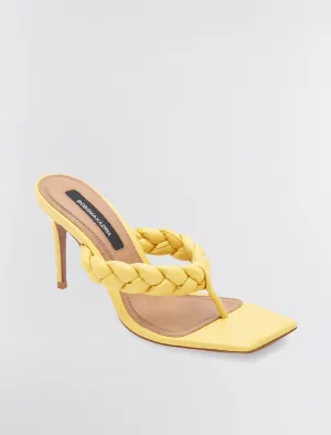 Bella Braided Sandal Heel