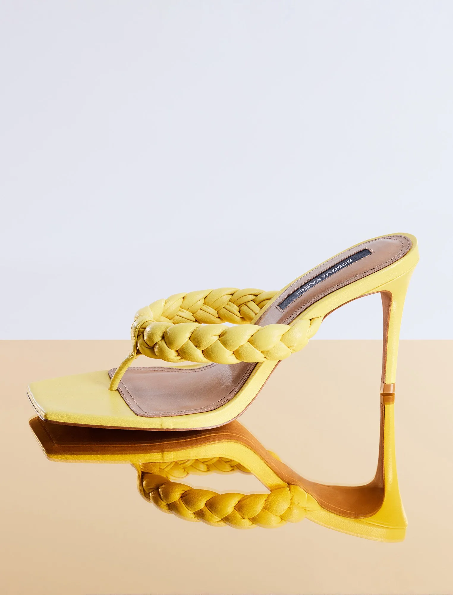 Bella Braided Sandal Heel