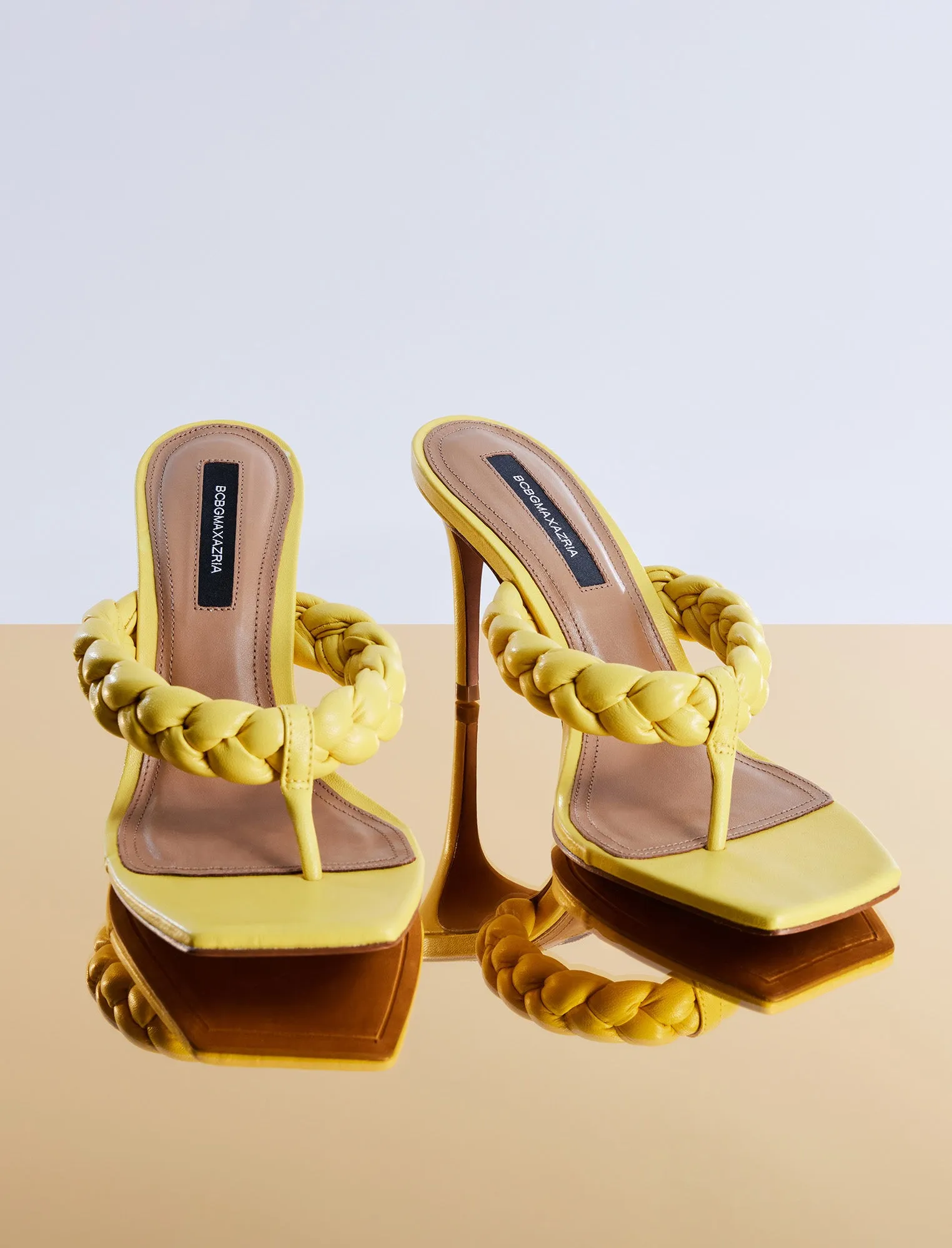 Bella Braided Sandal Heel