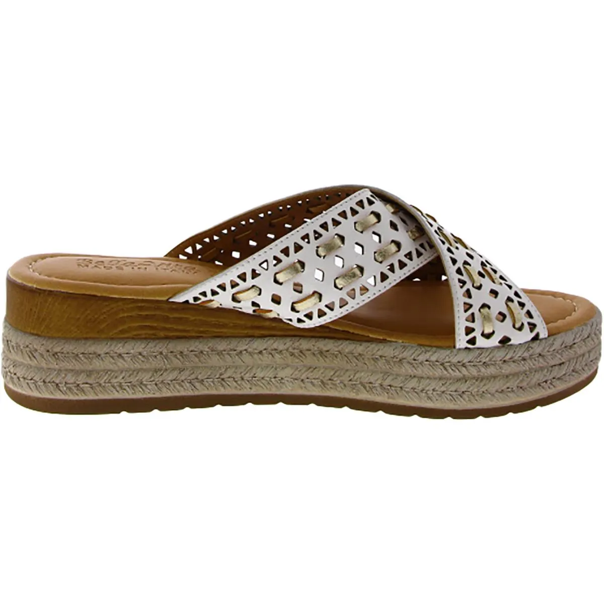 Bella Vita Womens Exa-Italy Leather Slip On Espadrilles