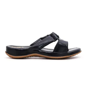 Black PU Slipper CL4040