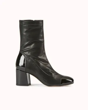 Bottines En Cuir Lottina - Noir