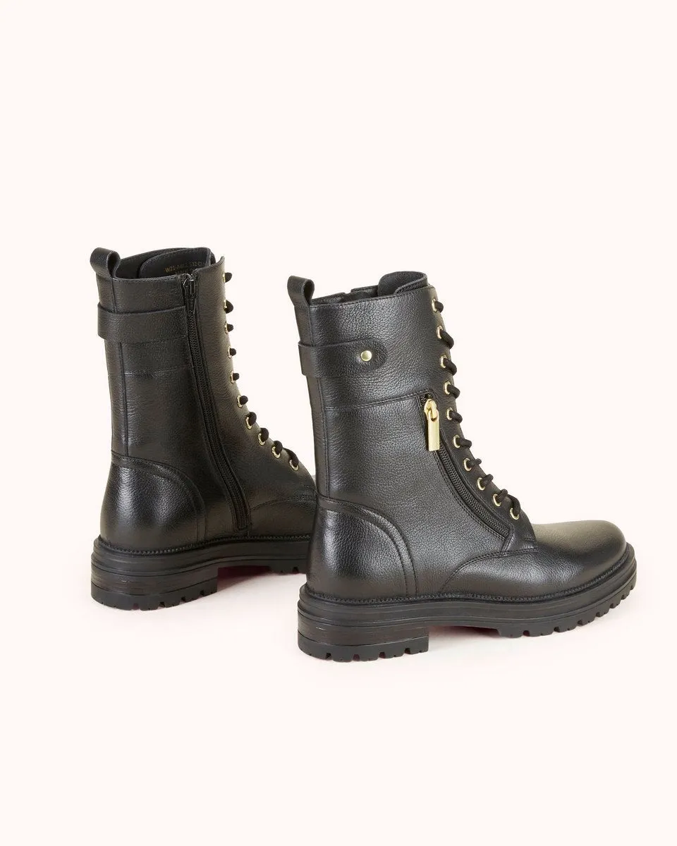 Bottines En Cuir Titouan - Noir