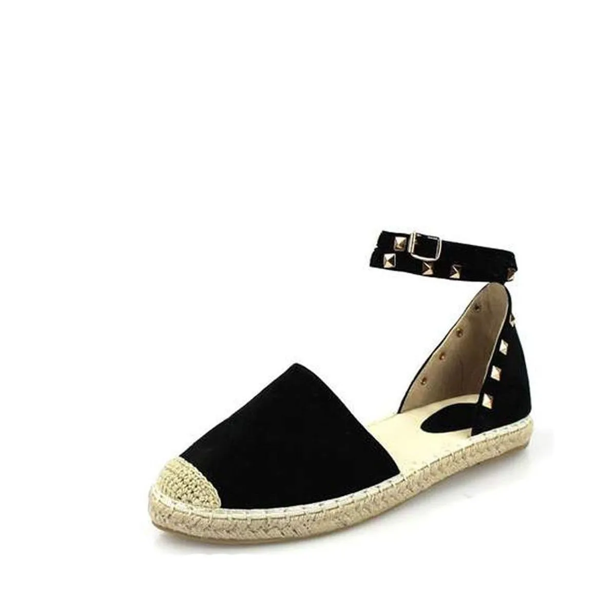 Brea Flat Ankle Strap Espadrille Shoe