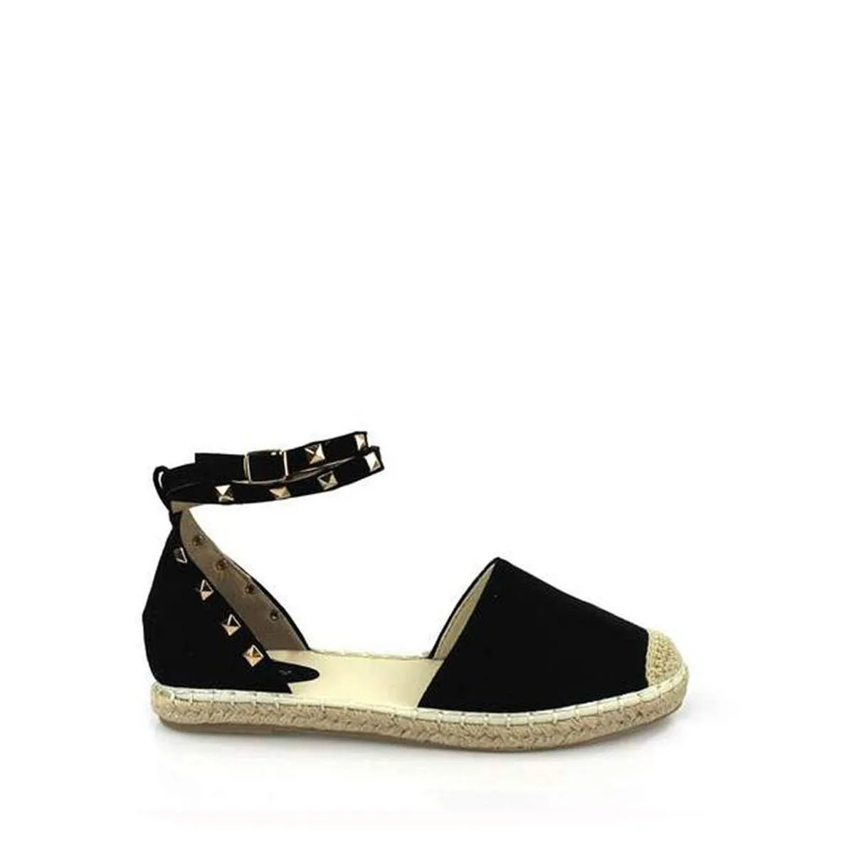 Brea Flat Ankle Strap Espadrille Shoe