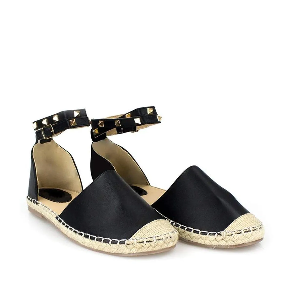 Brea Flat Ankle Strap Espadrille Shoe