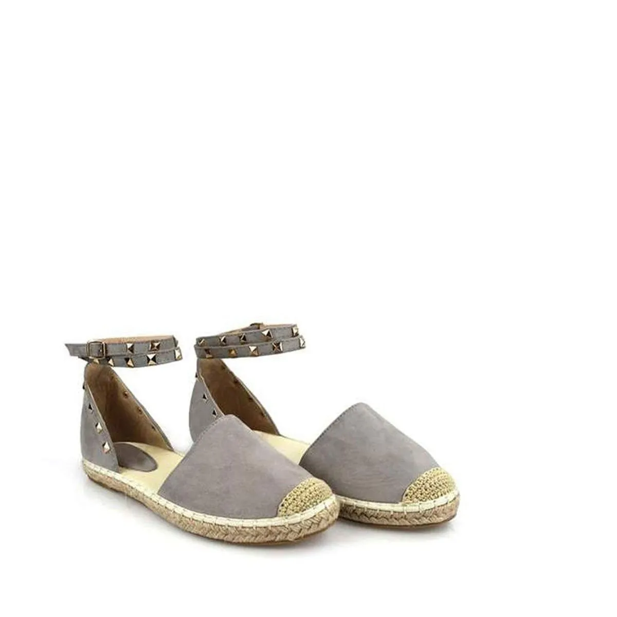 Brea Flat Ankle Strap Espadrille Shoe