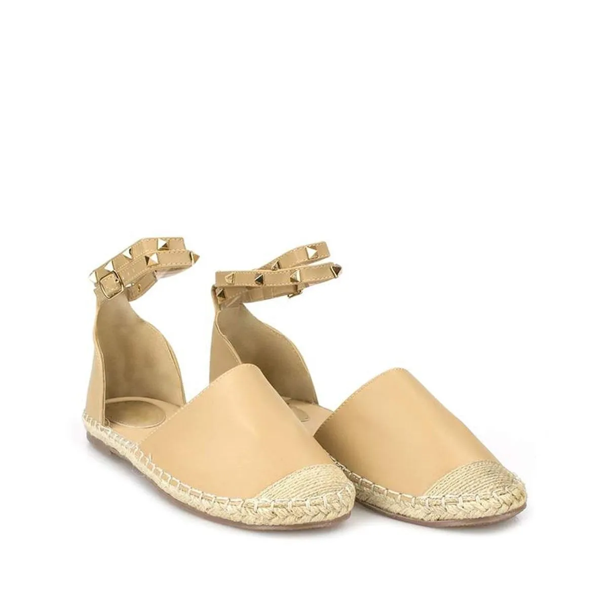 Brea Flat Ankle Strap Espadrille Shoe