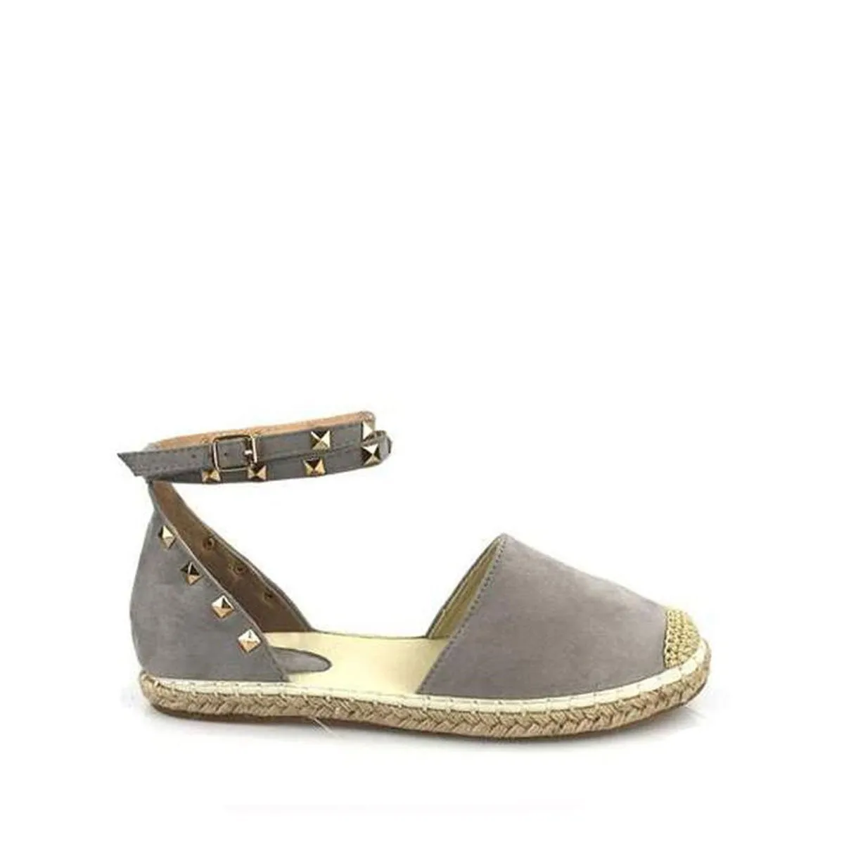 Brea Flat Ankle Strap Espadrille Shoe