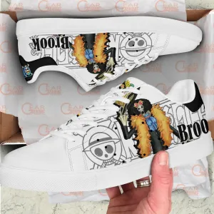 Brook Skate Sneakers Custom Anime OP Shoes