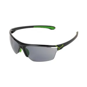 Cebe Running Sunglasses - Shiny Black/Green