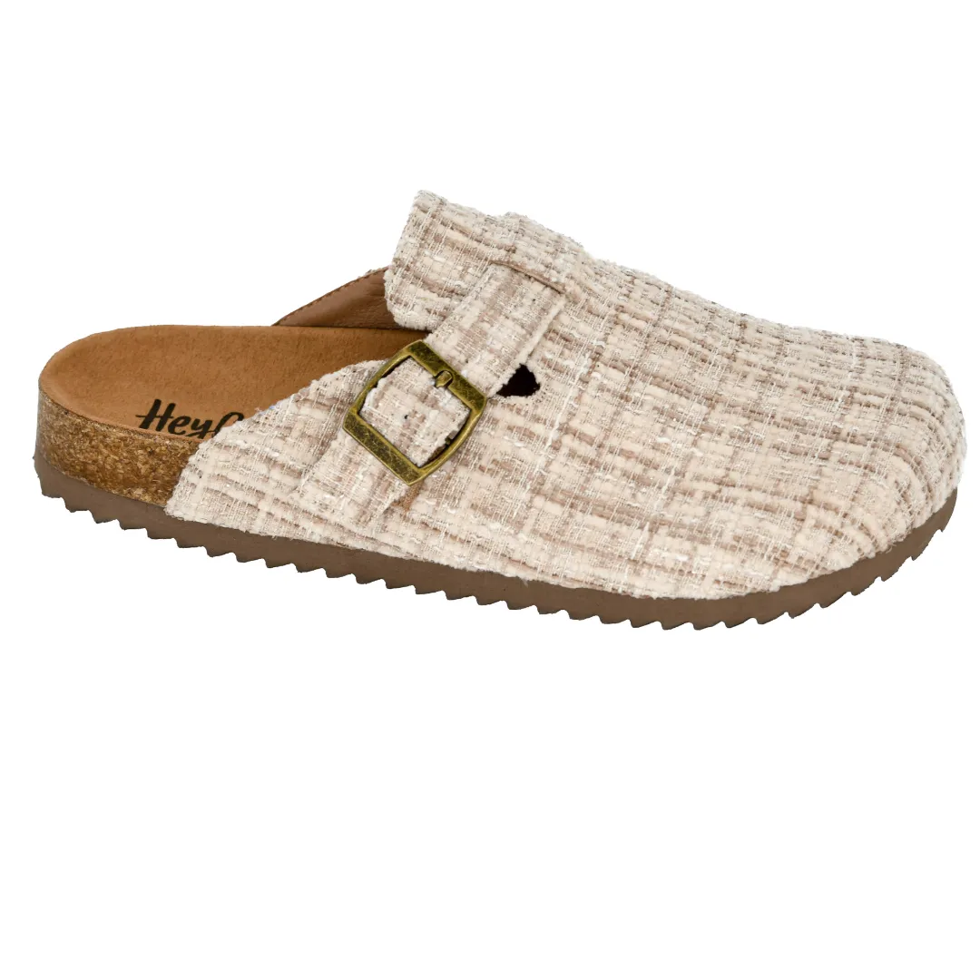 Corkys "One For The Books" Mule Clog (Sand Tweed)