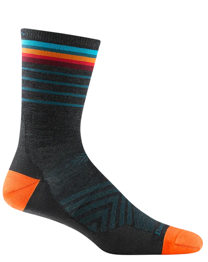 Darn Tough Stride Micro Crew Ultra-Lightweight Running Sock (Men's) - Charcoal