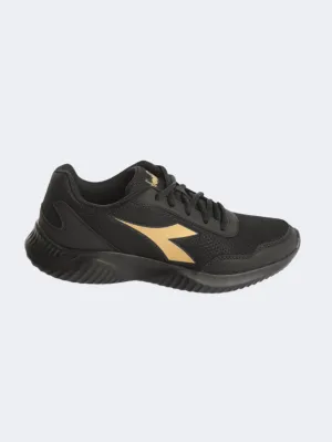 Diadora Robin 3 Women Running Shoes Black/Gold