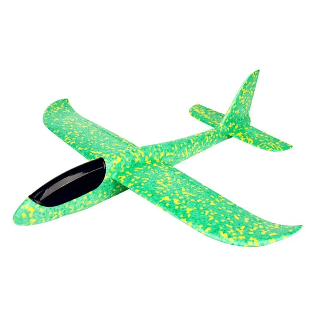 DIY Children's Hand Throwing Flying Toy Large Glider Aircraft Foam Plastic Airplane Model Toy Sturdy Kid's Games Boy's Gift 2019