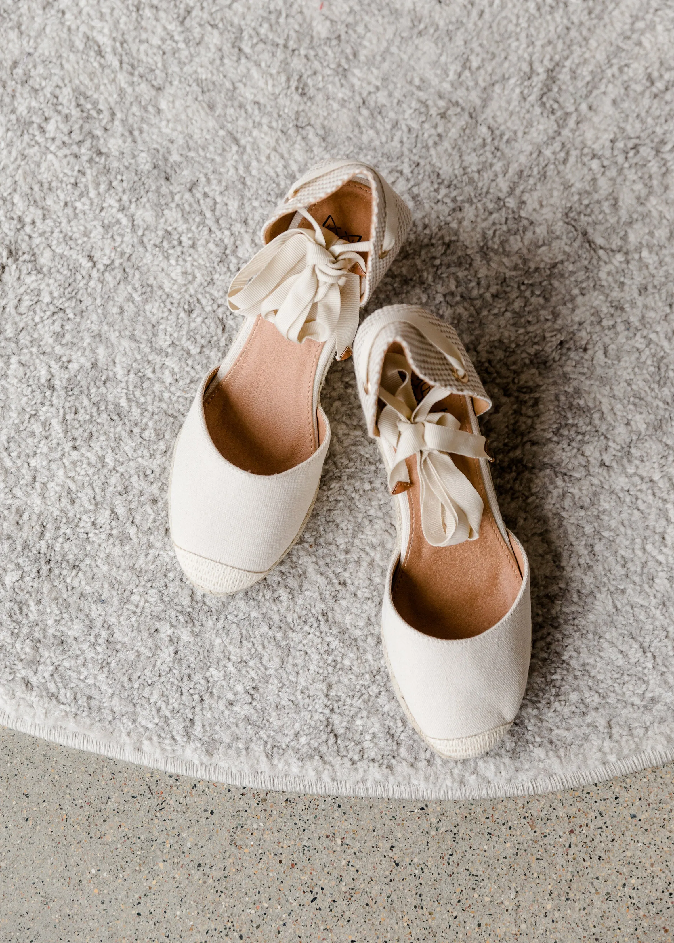 Espadrille Lace Up Wedge - FINAL SALE