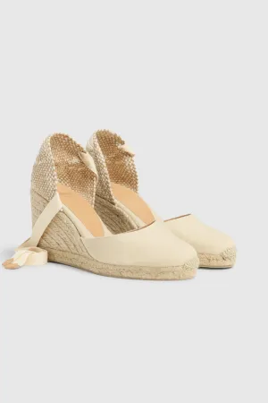 ESPADRILLES WEDGES "CARINA" IVORY