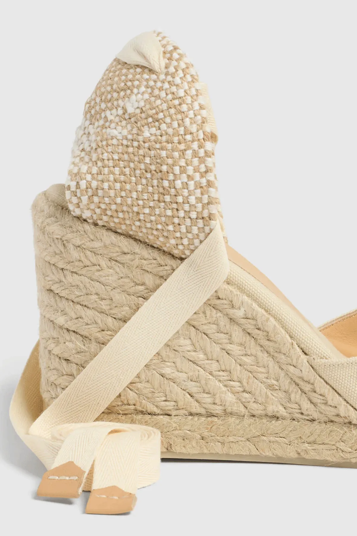 ESPADRILLES WEDGES "CARINA" IVORY