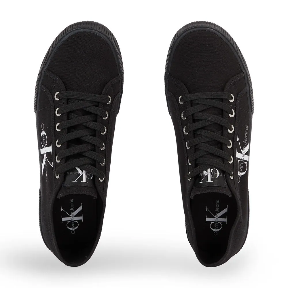 Essential Vulcanized Low Top Sneakers - Black