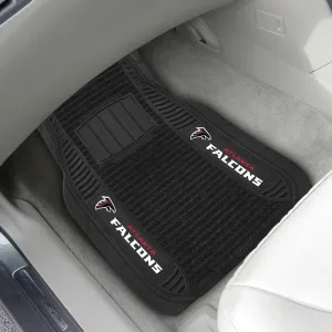 Fanmats Atlanta Falcons 2 Piece Deluxe Car Mat Set