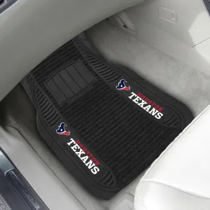 Fanmats Houston Texans 2 Piece Deluxe Car Mat Set