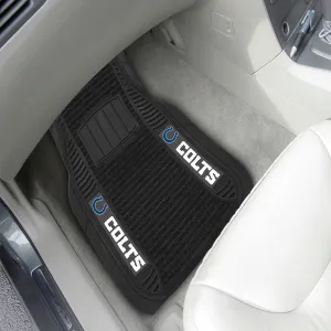 Fanmats Indianapolis Colts 2 Piece Deluxe Car Mat Set