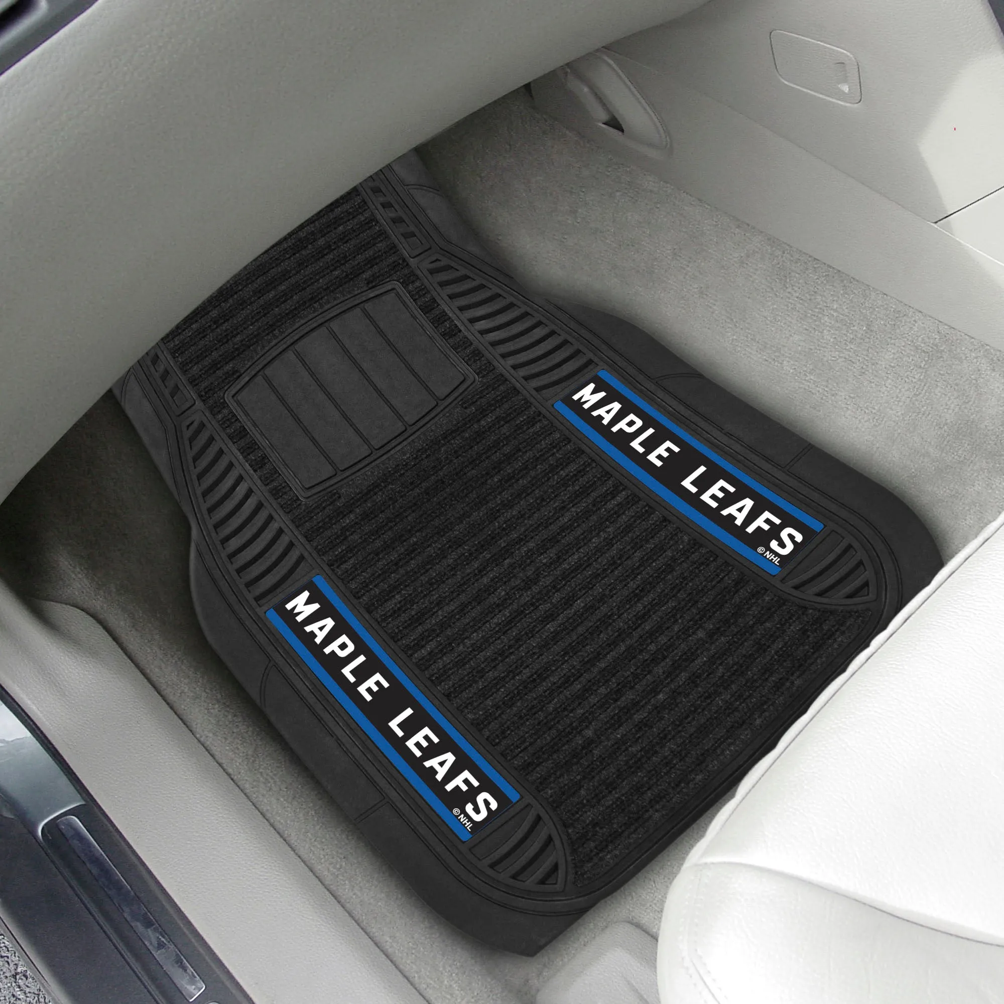 Fanmats Toronto Maple Leafs 2 Piece Deluxe Car Mat Set