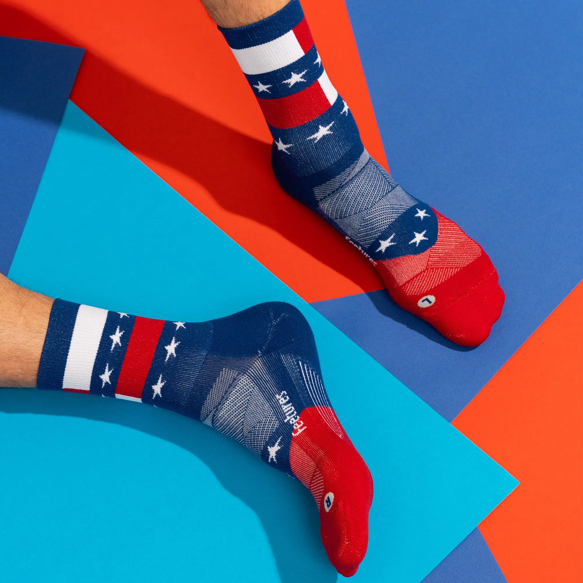 Feetures! | Elite | Light Cushion | Mini Crew | Americana | Special Edition