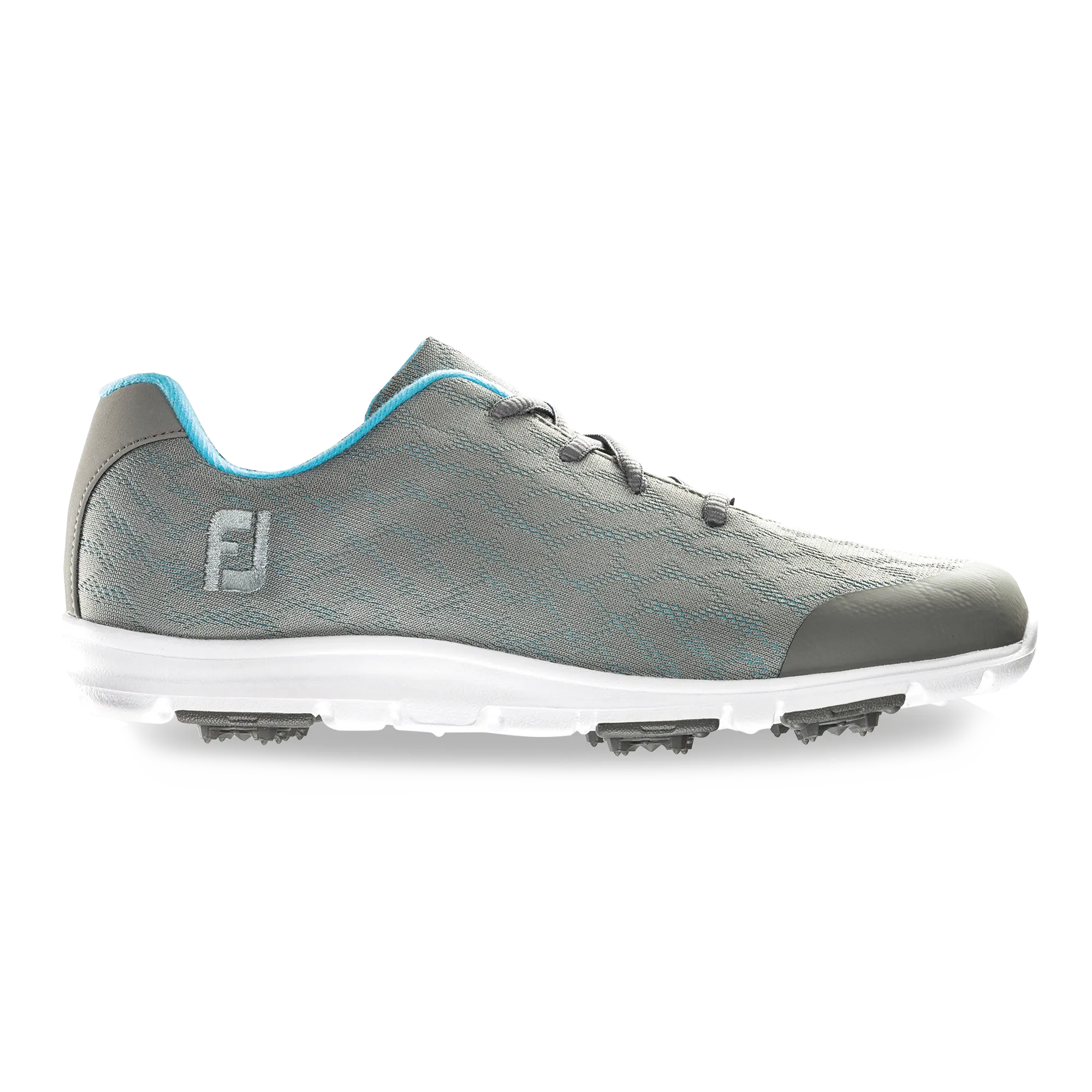 FootJoy Womens FJ Flex Spikeless Laced-Previous Season- GREY - Factory Blemish