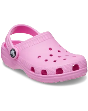 Girls Classic Clogs in Taffy Pink