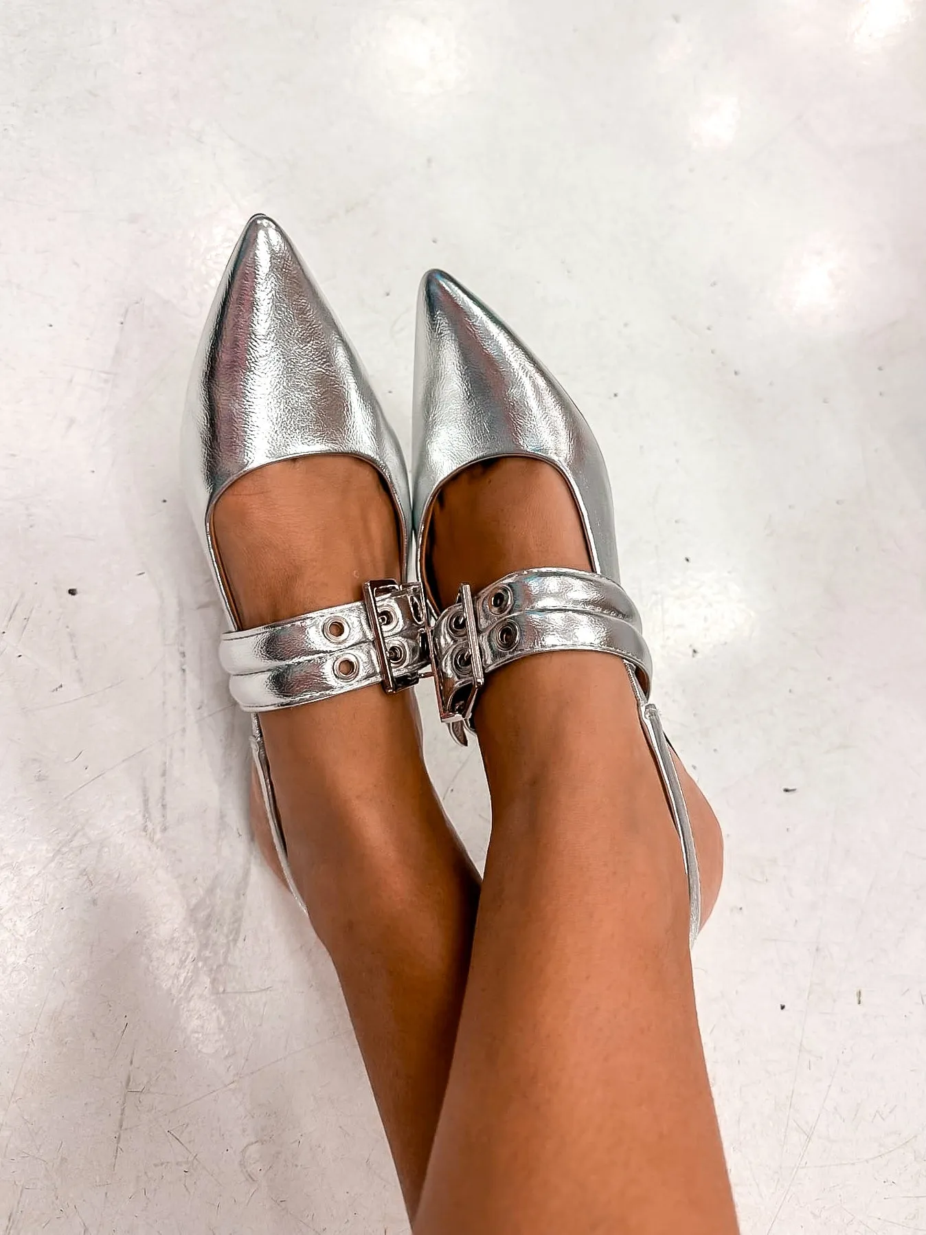 Gola Silver Mule