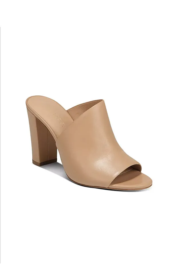 Hanna Leather Mule - Nude