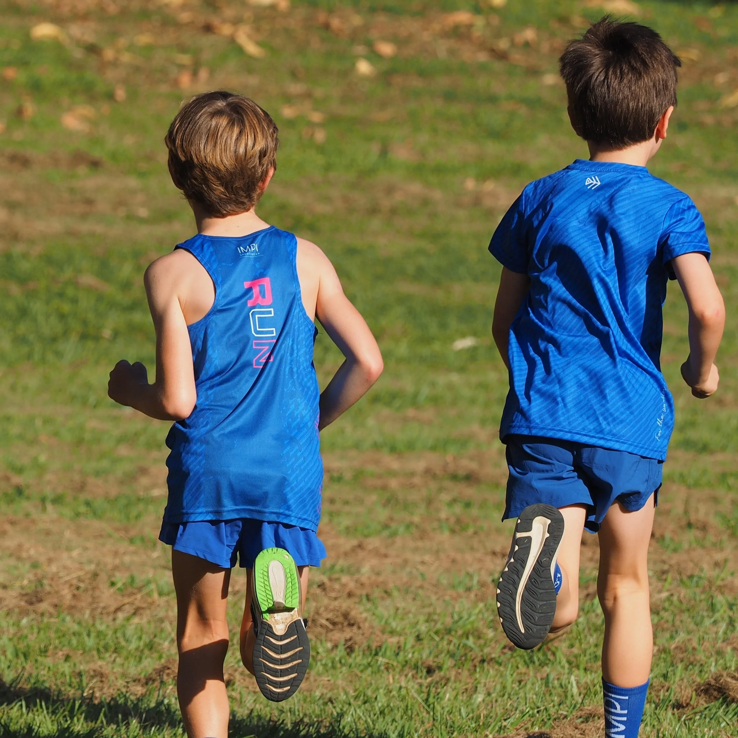 IMPI Boys Running Tee - Blue