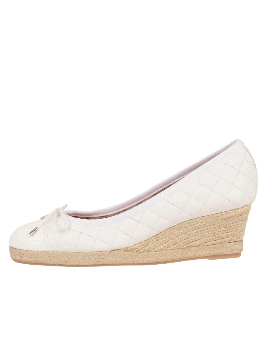 Just Quilted Wedge Espadrille