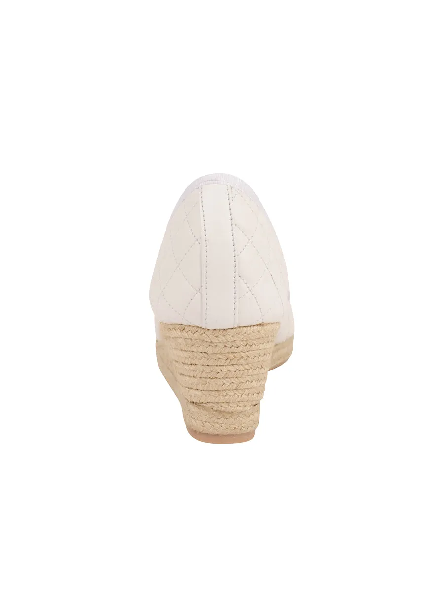 Just Quilted Wedge Espadrille