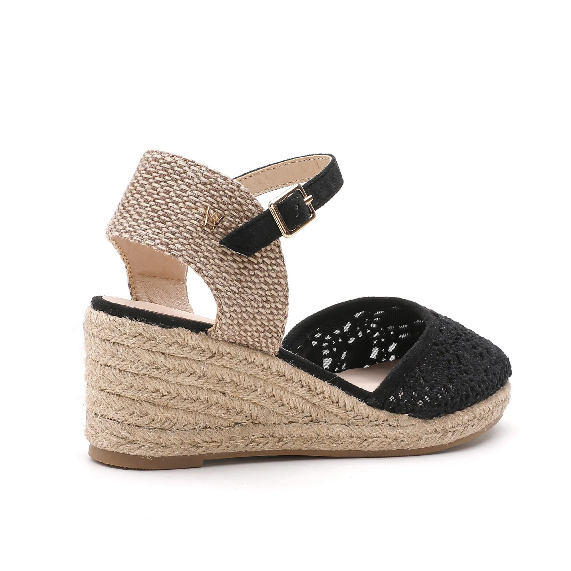 Kelly Black Espadrilles