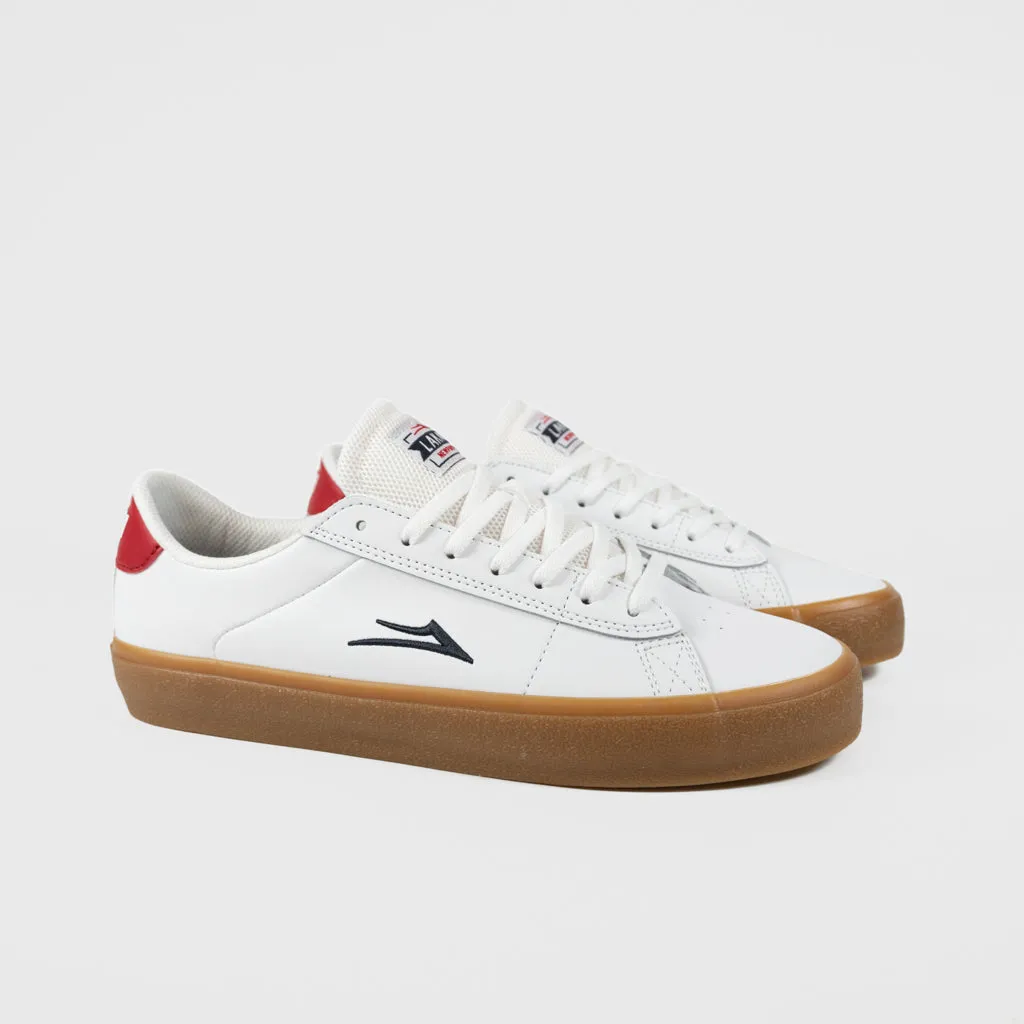 Lakai - Newport Shoes - White / Gum