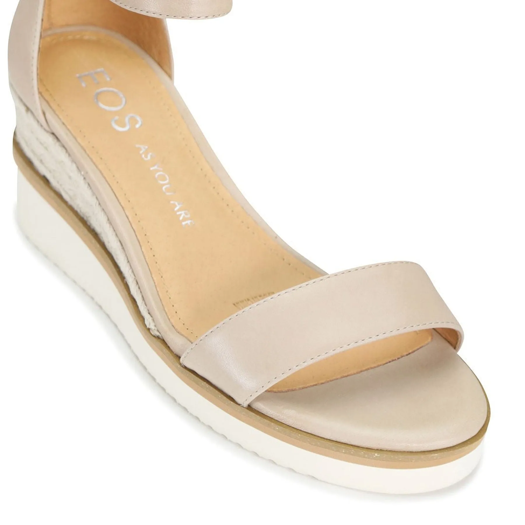 LAZY LEATHER ESPADRILLES SANDALS