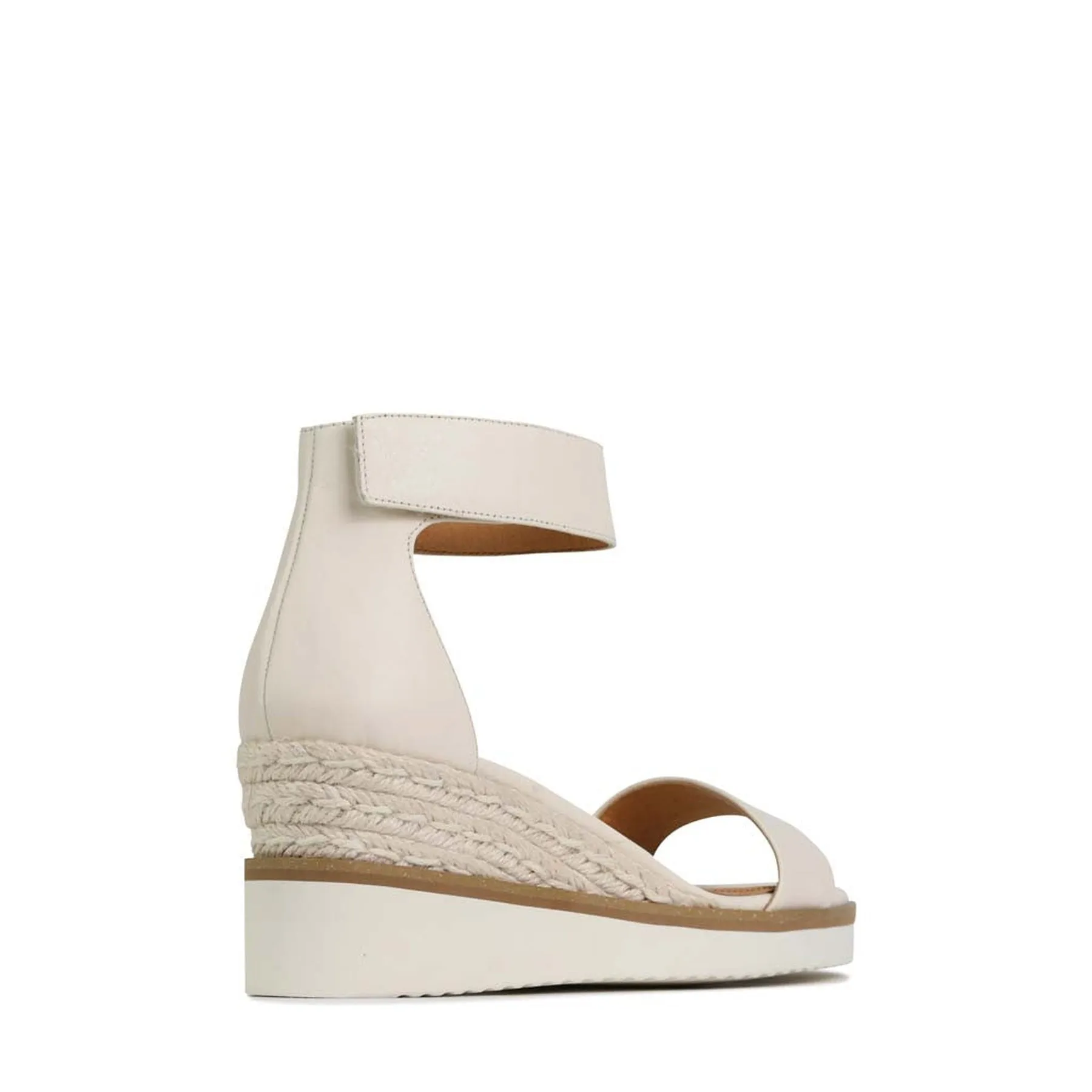 LAZY LEATHER ESPADRILLES SANDALS